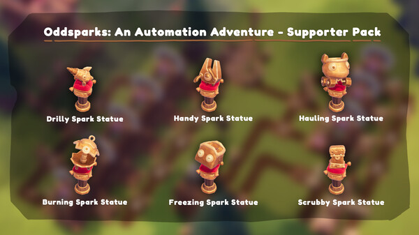 Screenshot z Oddsparks: An Automation Adventure - Supporter Pack