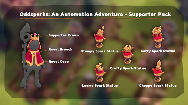 Oddsparks: An Automation Adventure - Supporter Pack