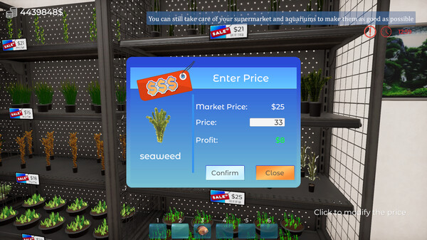 Aquarist - Aquatic Supermarket DLC.