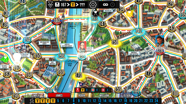 Скриншот из Scotland Yard Скриншот из Scotland Yard