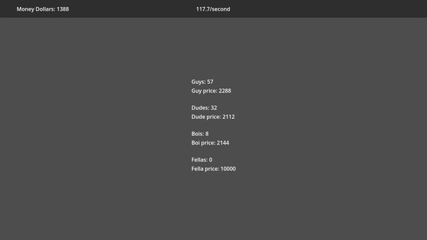 Idle Game Simulatorfor windows and Linux 1