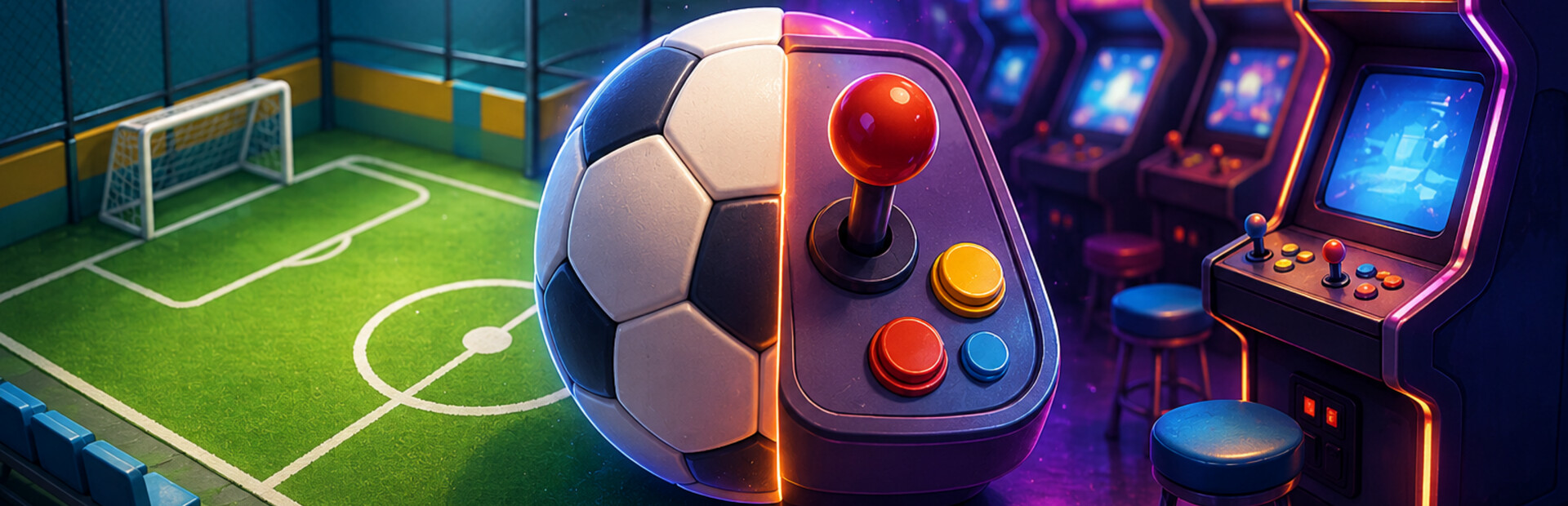 Football Pitch and Arcade Simulator