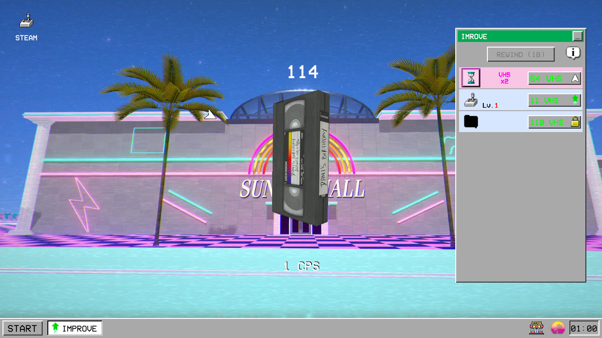 #6. VHS (Steam) Podle: RewindApp