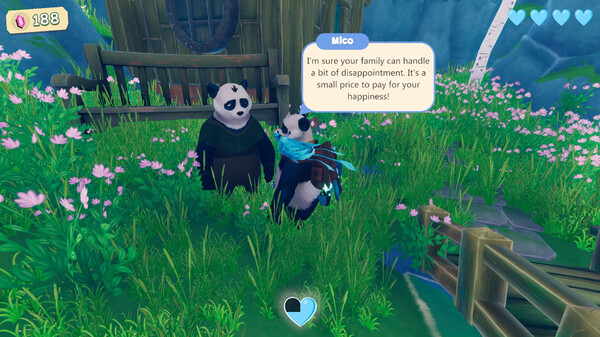 Screenshot z Dancing Pandas: Ranger's Path