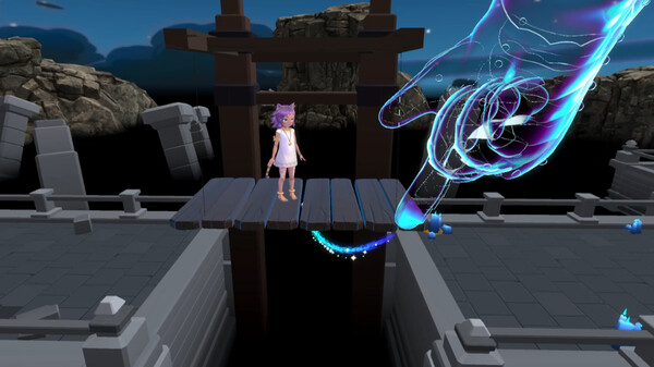 Screenshot z Neffy -Moonlight Labyrinth-