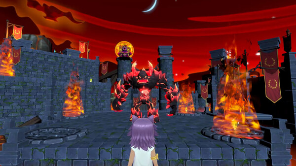 Screenshot z Neffy -Moonlight Labyrinth-