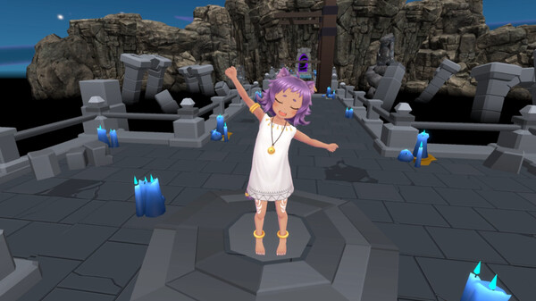 Screenshot z Neffy -Moonlight Labyrinth-