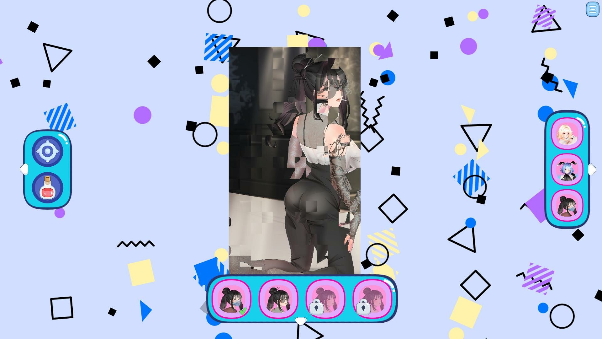 Nao's Love Triangle: Hentai Puzzle 18+