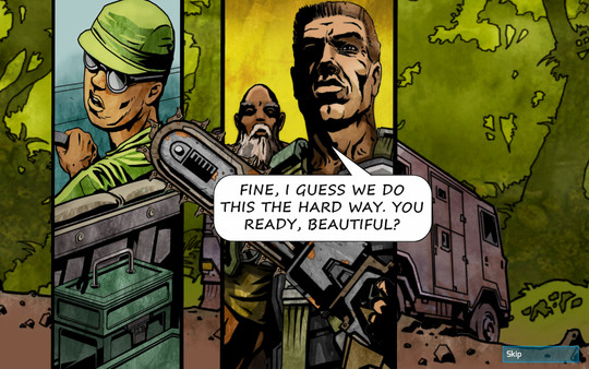 Screenshot z Chainsaw Warrior: Lords of the Night