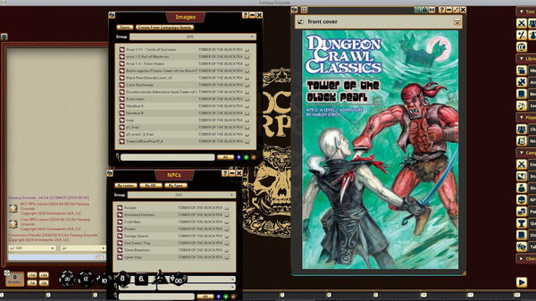 Fantasy Grounds - Dungeon Crawl Classics #79.5: Tower of the Black Pearl