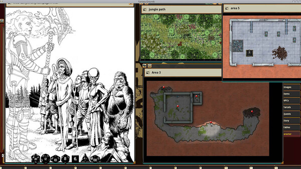 Fantasy Grounds - Mutant Crawl Classics #10: Seeking the Post-Humans