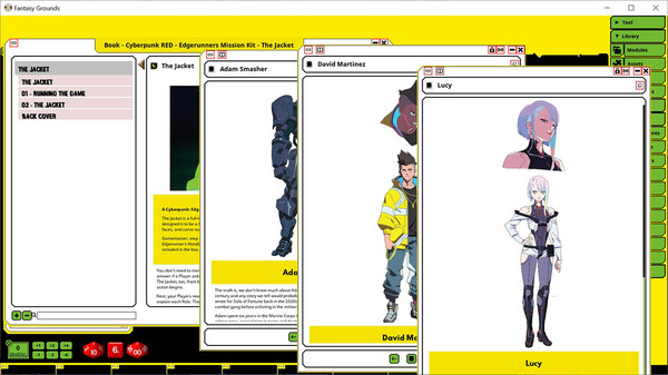 Fantasy Grounds - Cyberpunk RED - Cyberpunk: Edgerunners Mission Kit for steam