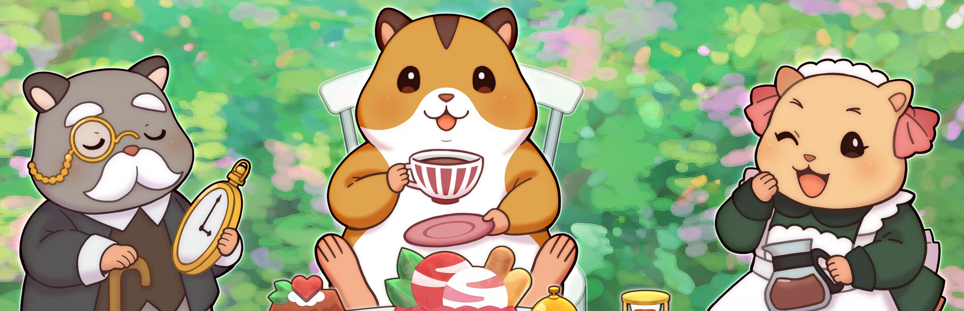 はむぱふぇ ハムスターのスイーツパズル