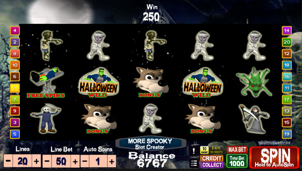 More Panda Slot Creator - Spooky Theme Addon screenshot 2