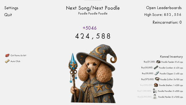 Poodle Clicker screenshot 1