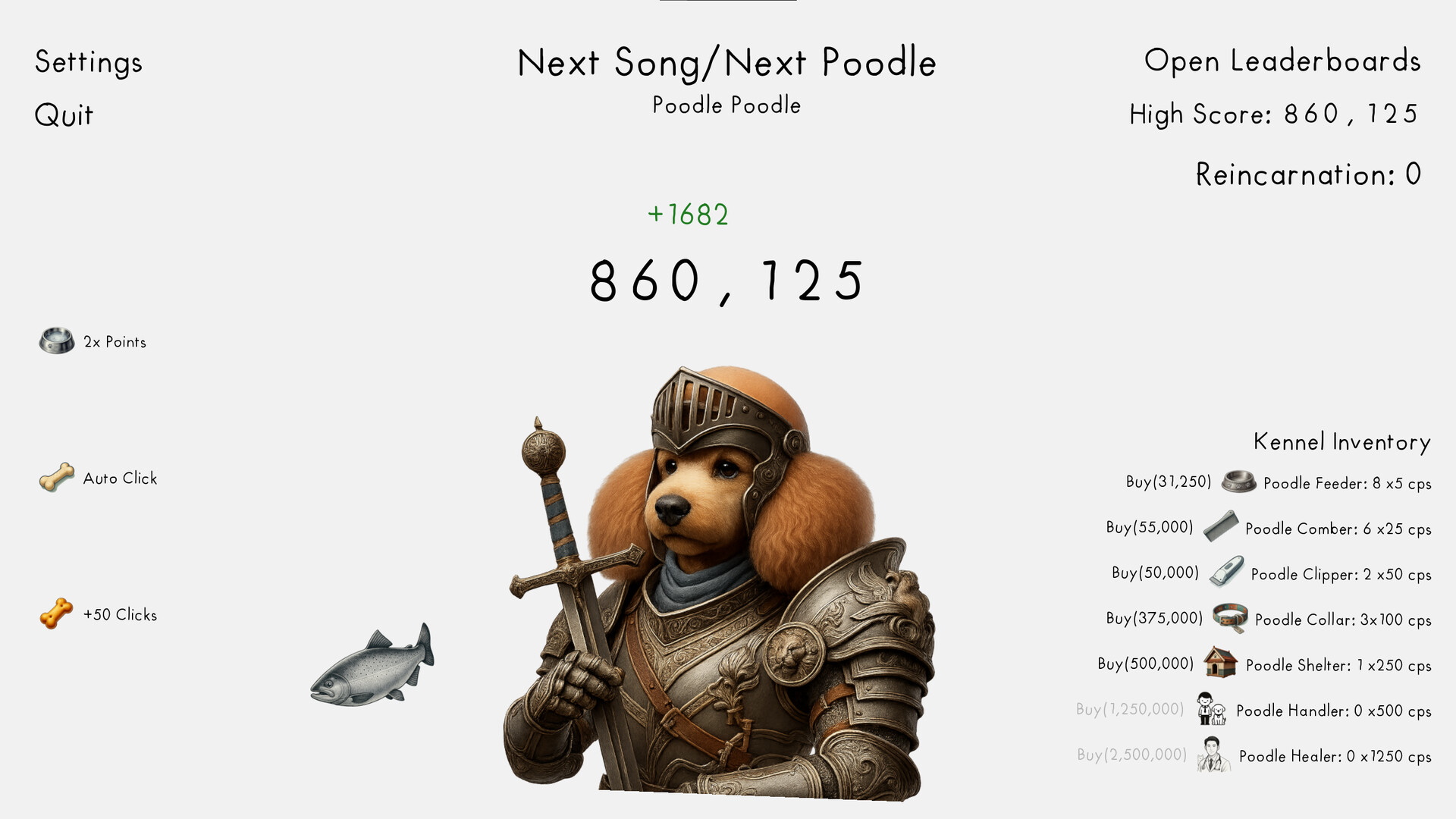 Poodle Clicker screenshot #2