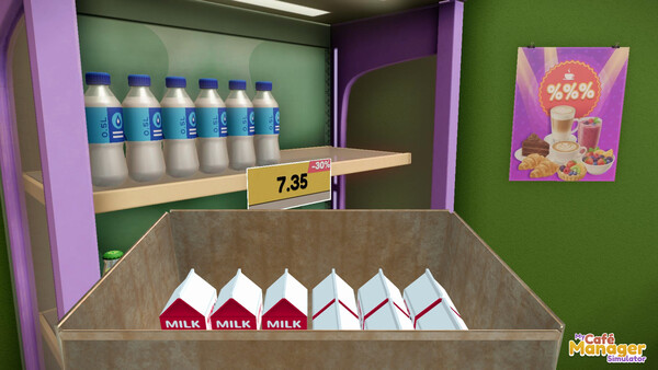 My Café Manager Simulator