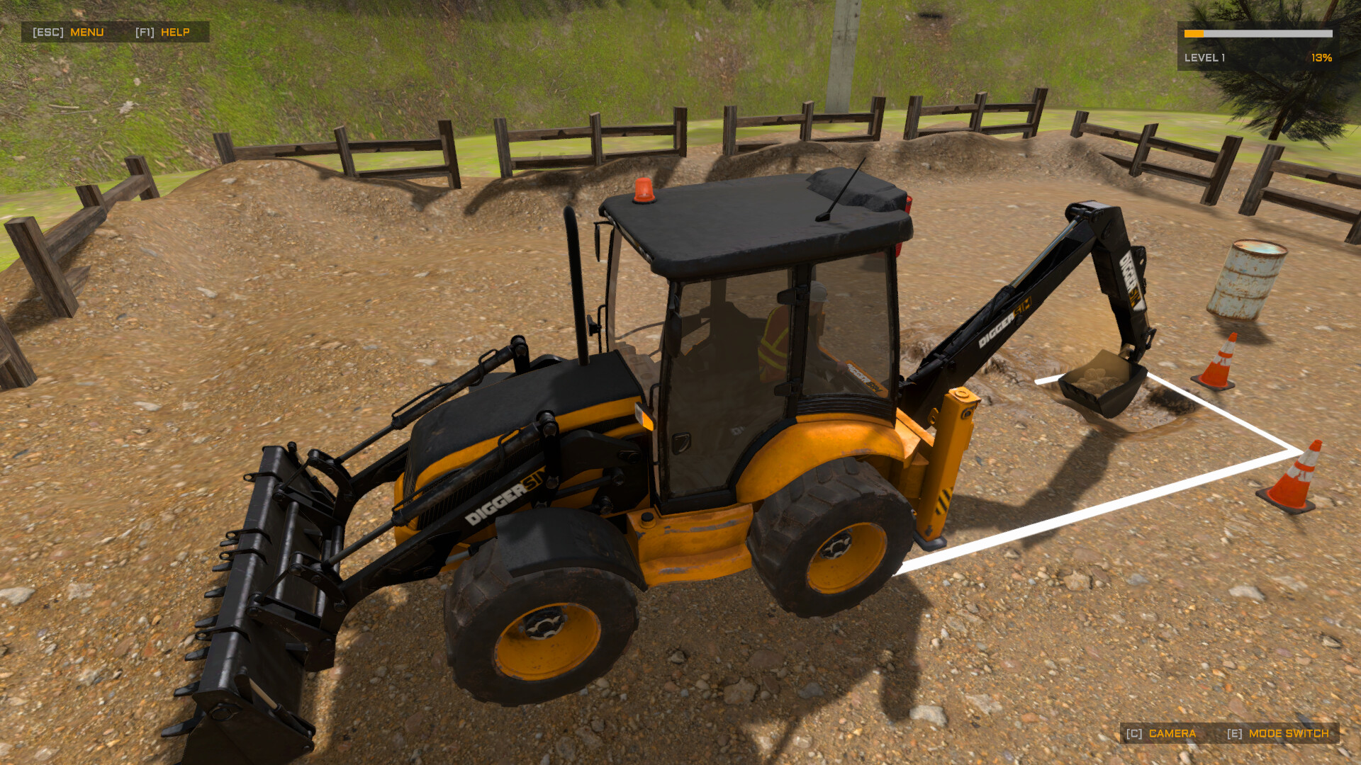 DiggerSim - Excavator Simulator Featured Screenshot #1