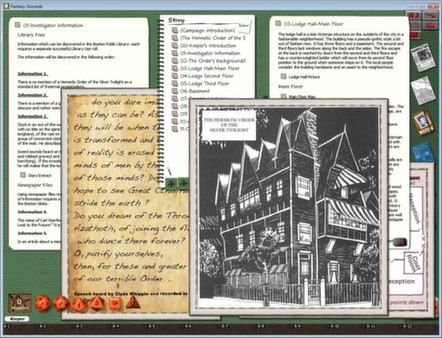 Fantasy Grounds - Call of Cthulhu: Shadows of Yog-Sothoth