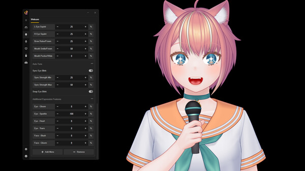 Puppetstring VTuber Tracking Screenshot