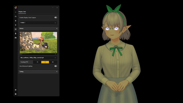 Puppetstring VTuber Tracking Screenshot