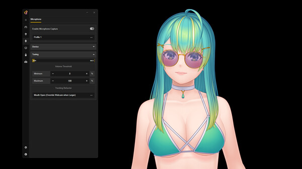 Puppetstring VTuber Tracking Screenshot