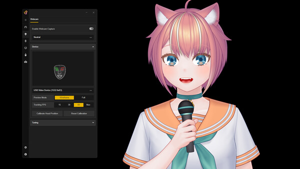 Puppetstring VTuber Tracking Screenshot