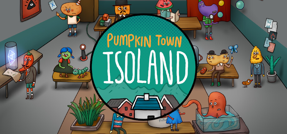 ISOLAND PUMPKIN TOWN cover art