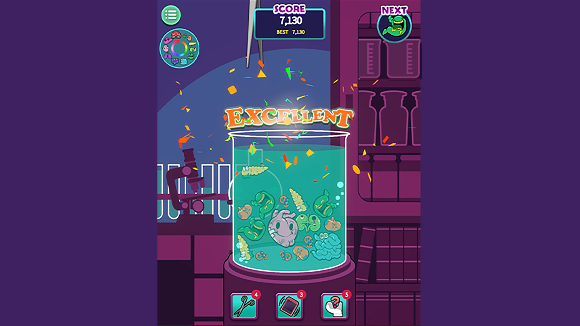 #4. OrganGame-MergePuzzle- (Steam) Podle: Loxarc Inc.