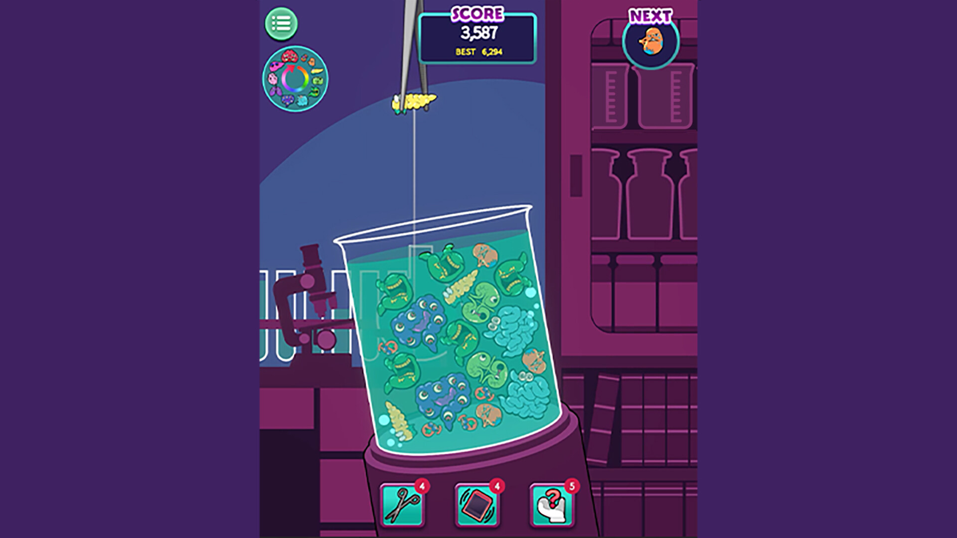 #3. OrganGame-MergePuzzle- (Steam) Podle: Loxarc Inc.