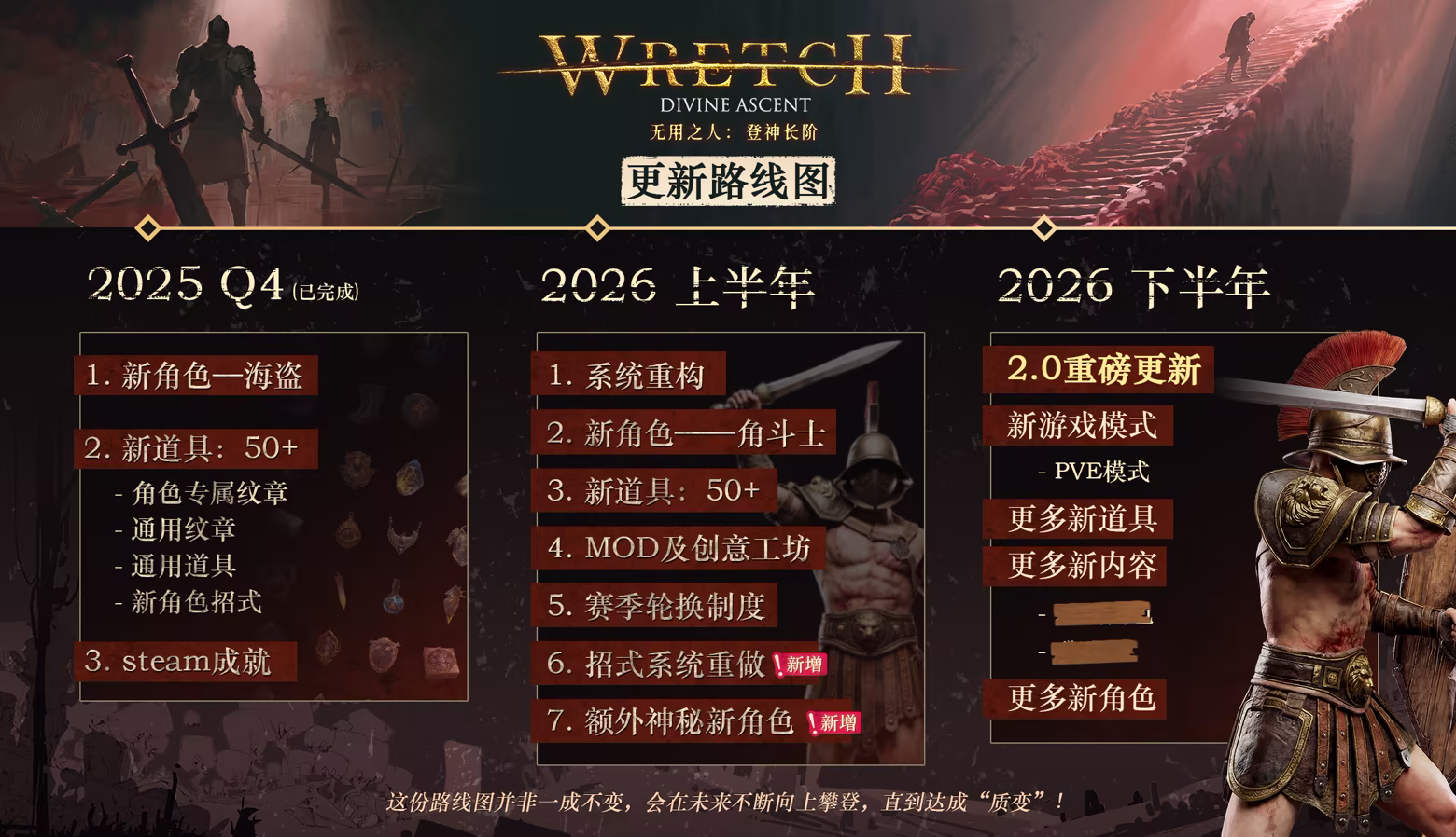 图片[1]-[PC]无用之人：登神长阶/Wretch: Divine Ascent-芝士游戏