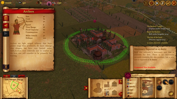 Screenshot z Hegemony Rome: The Rise of Caesar - Mercenaries Pack Screenshot z Hegemony Rome: The Rise of Caesar - Mercenaries Pack