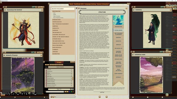 Fantasy Grounds - Pathfinder RPG - Campaign Setting - Heaven Unleashed