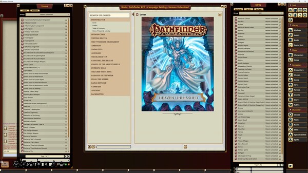 Fantasy Grounds - Pathfinder RPG - Campaign Setting - Heaven Unleashed