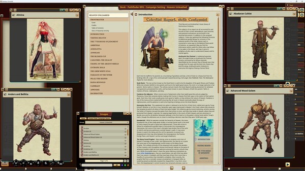 Fantasy Grounds - Pathfinder RPG - Campaign Setting - Heaven Unleashed