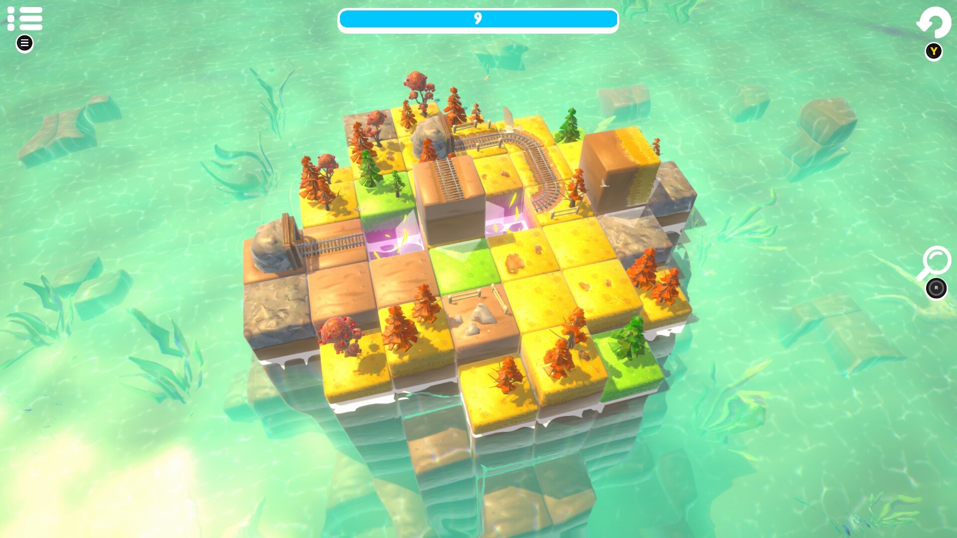 Cube Railway - Puzzle