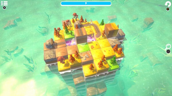 Cube Railway - Puzzle screenshot 1