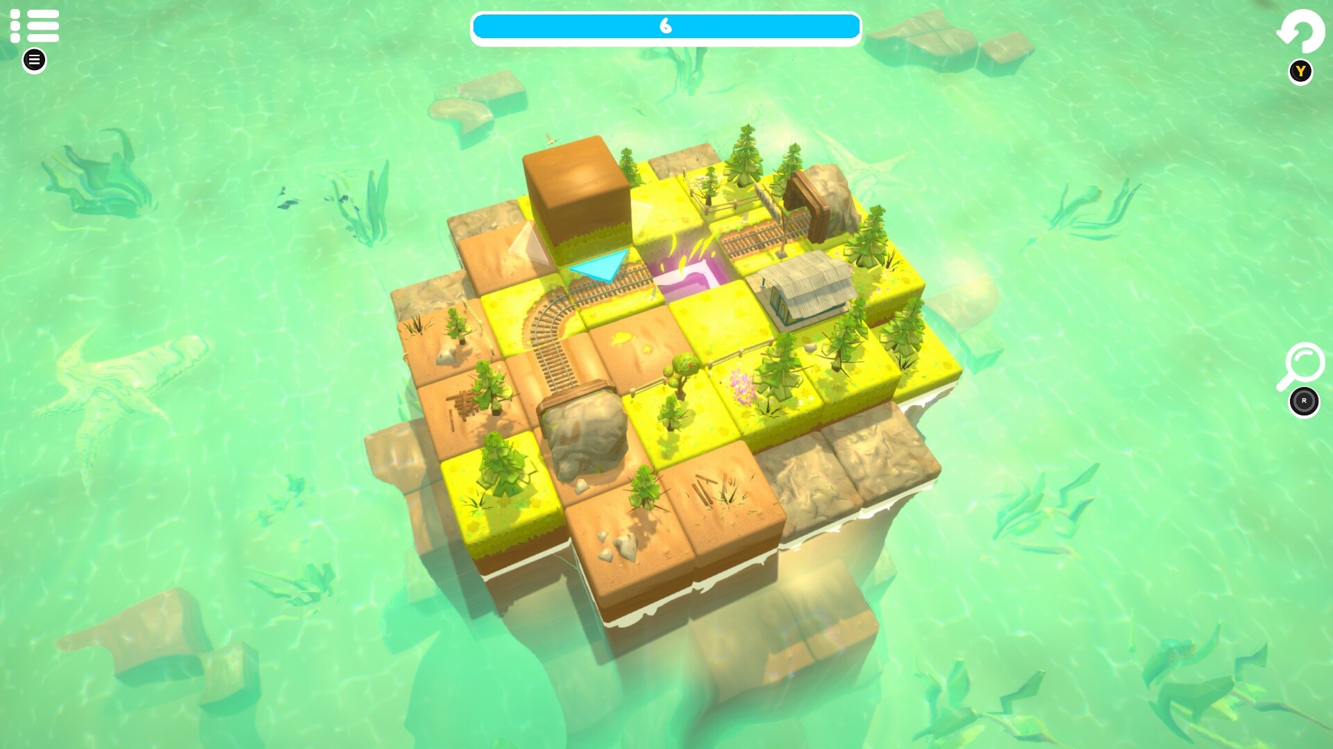 #3. Cube Railway - Puzzle (Steam) Av: Colossus Game Studio