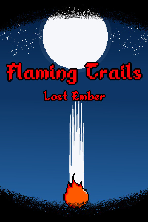 Capa de Flaming Trails - Lost Ember
