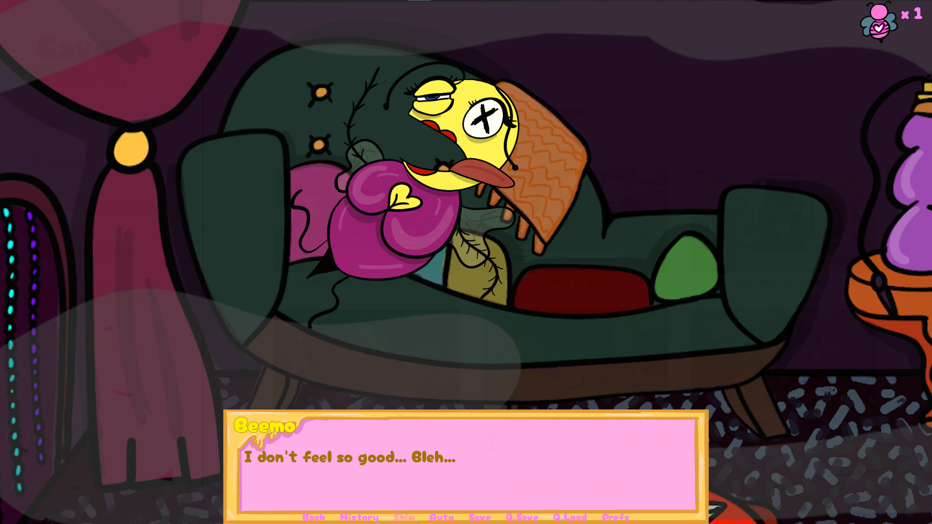 My Beeloved: A Bee Dating Sim screenshot #3