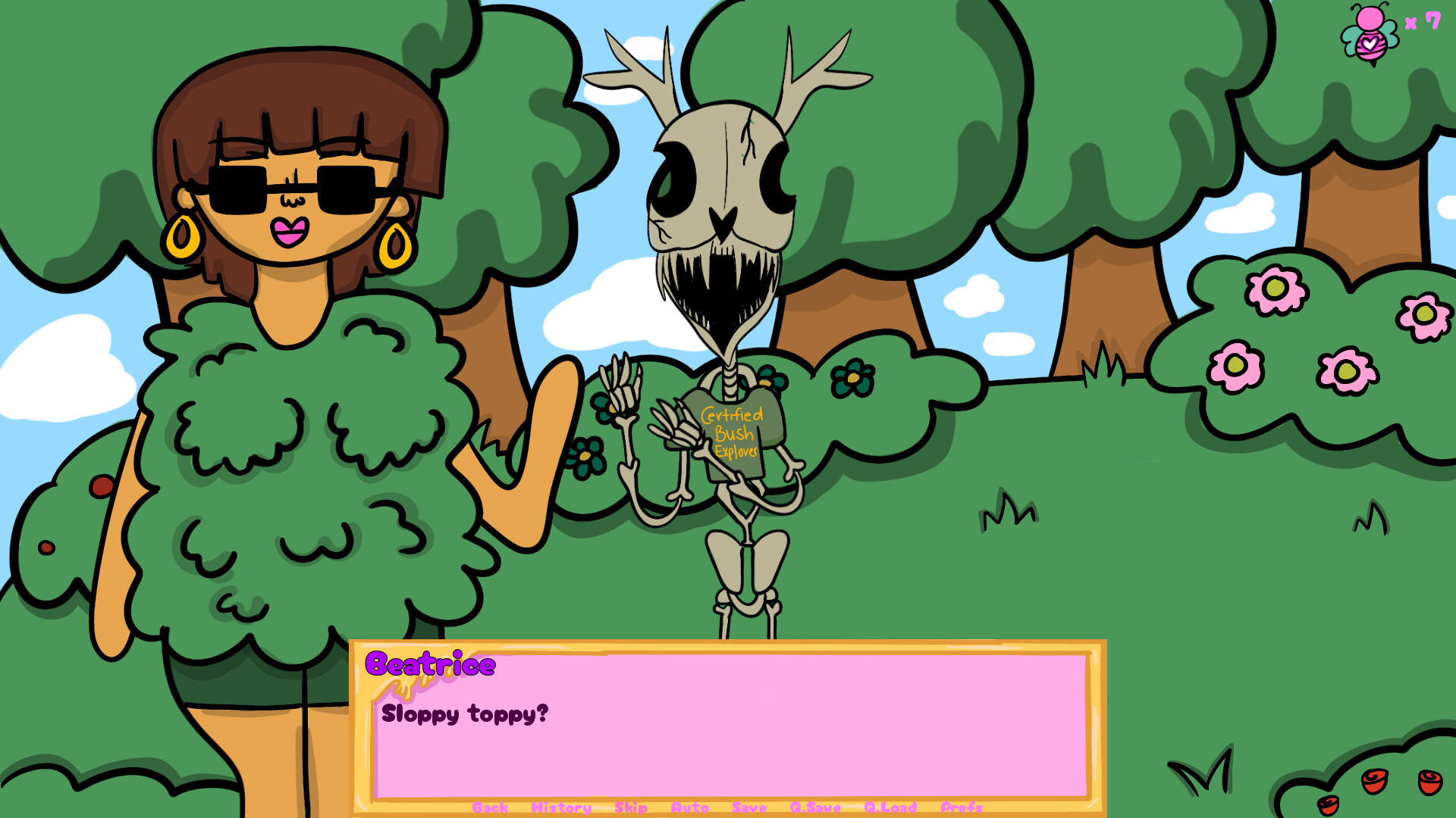 My Beeloved: A Bee Dating Sim screenshot 7