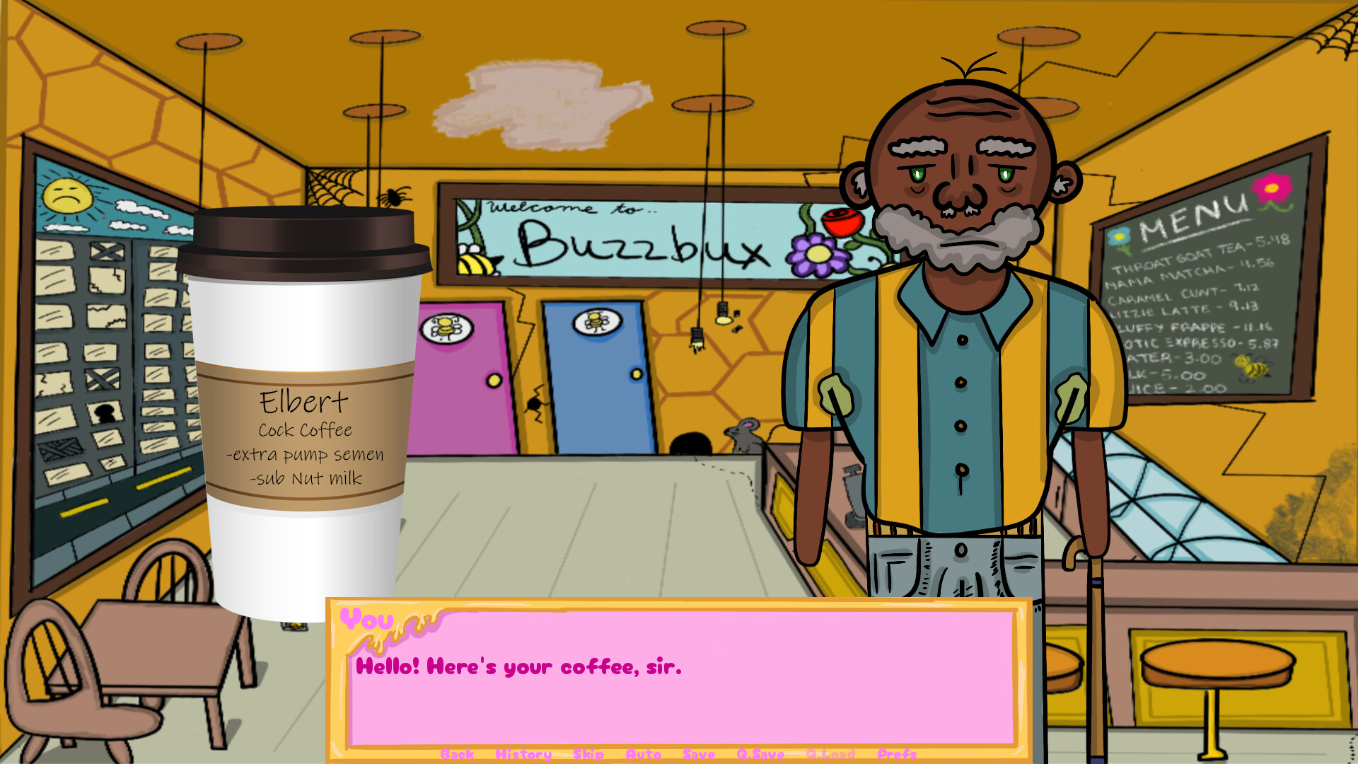 My Beeloved: A Bee Dating Sim screenshot #2