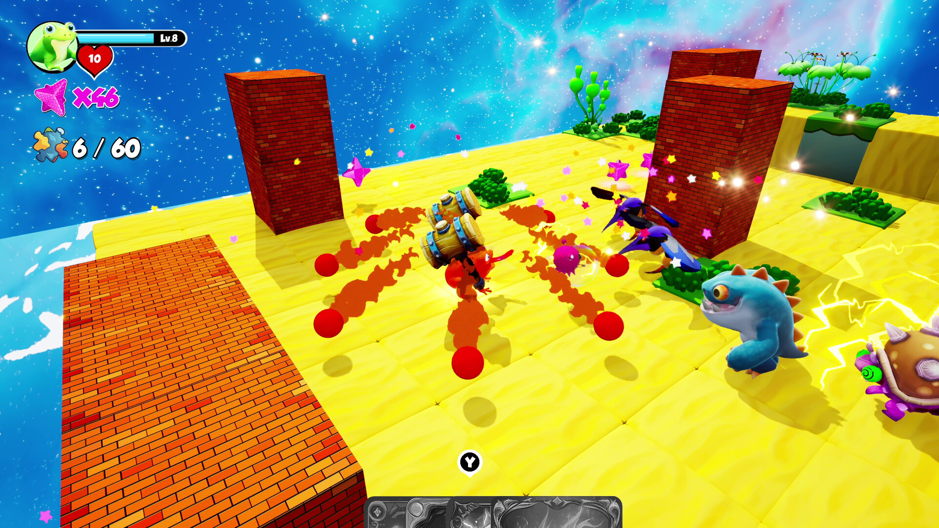 Frog Galaxy Survivor screenshot #3