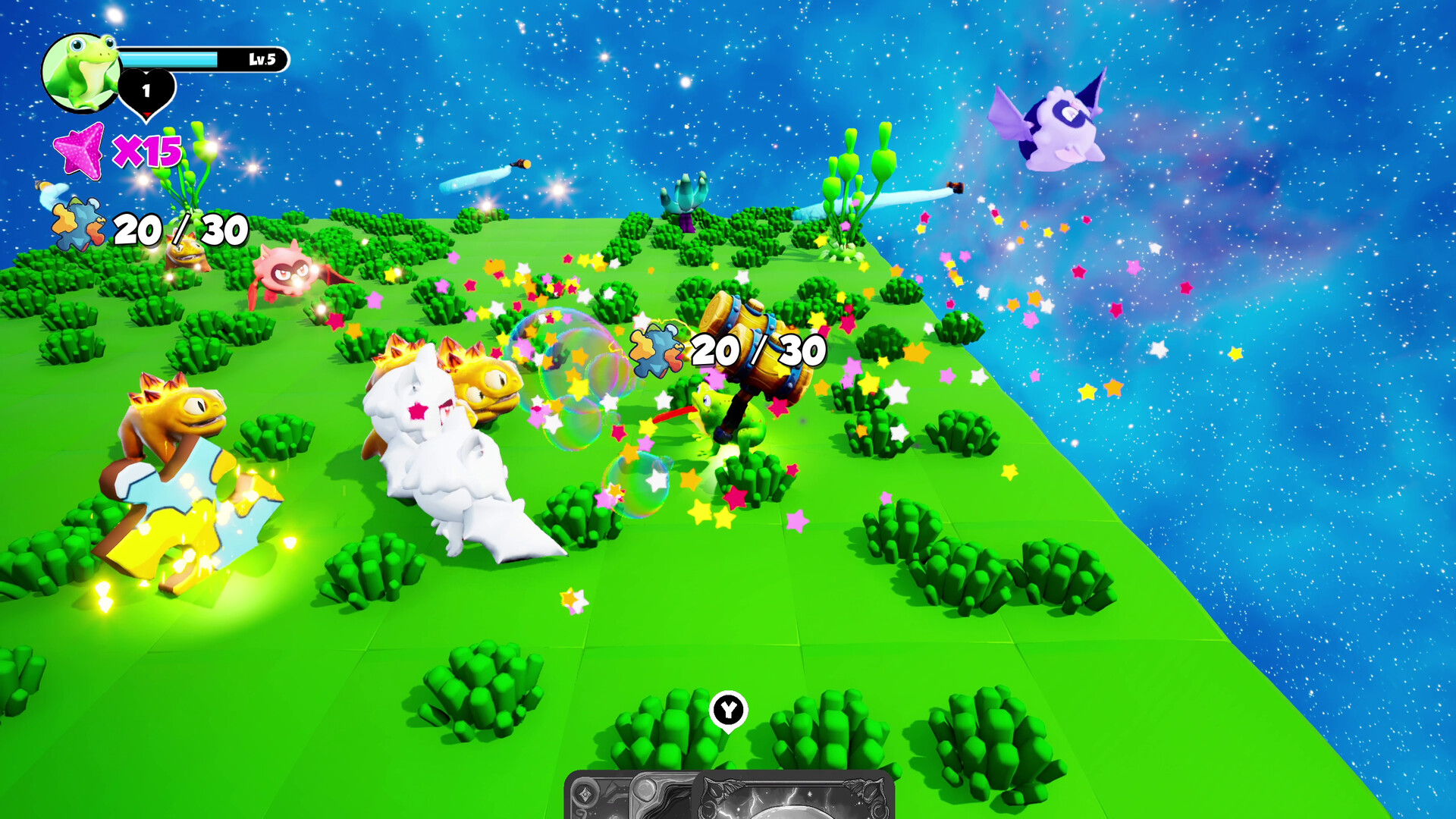 Frog Galaxy Survivor screenshot #1