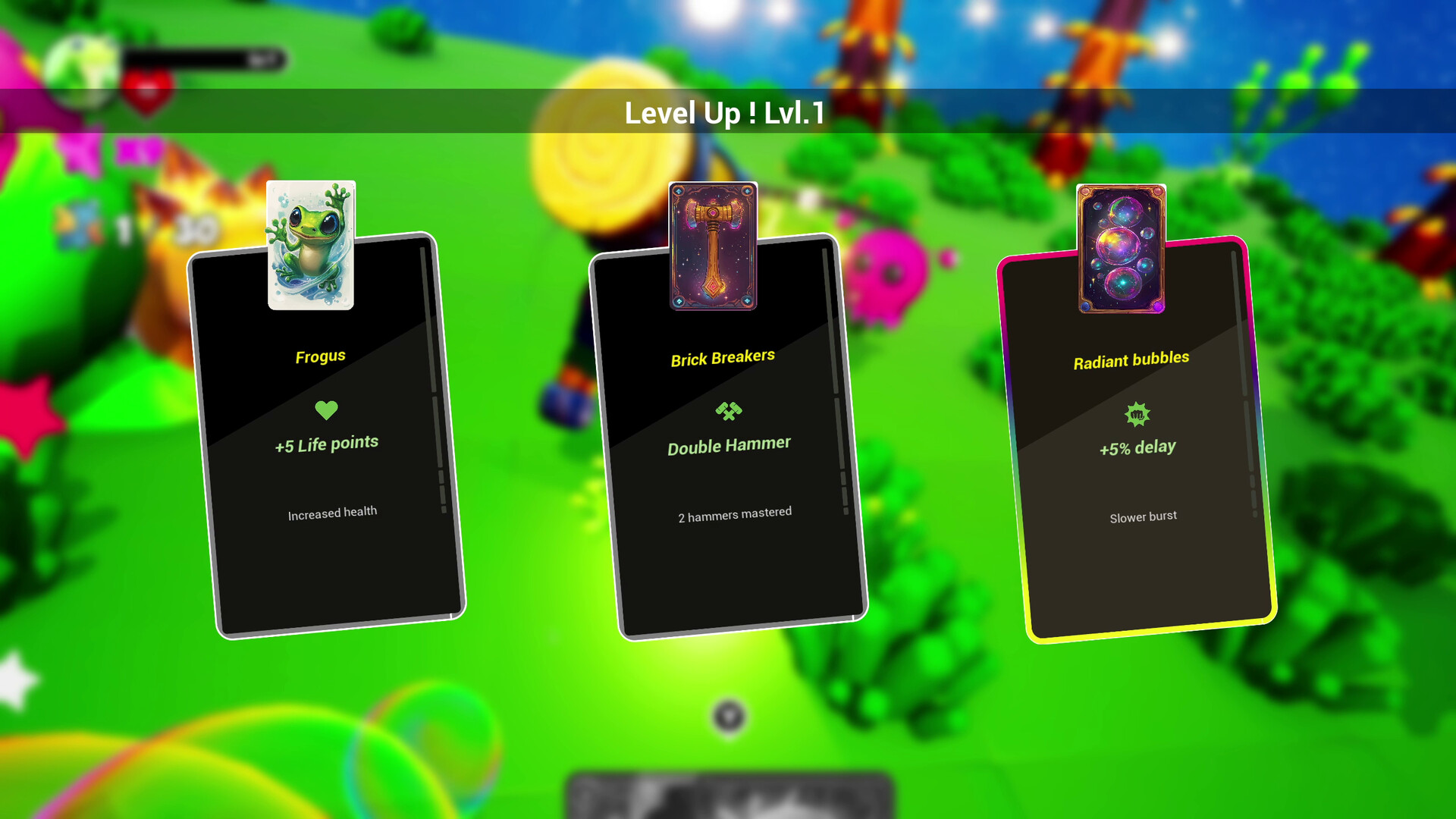 Frog Galaxy Survivor screenshot #2