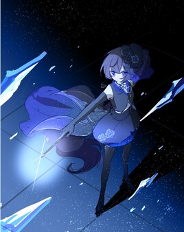 夜空色的魔法少女 - Nightsky Blue Magical Girl screenshot 3