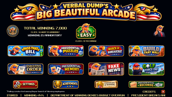 Verbal Dump's Big Beautiful Arcade — 1