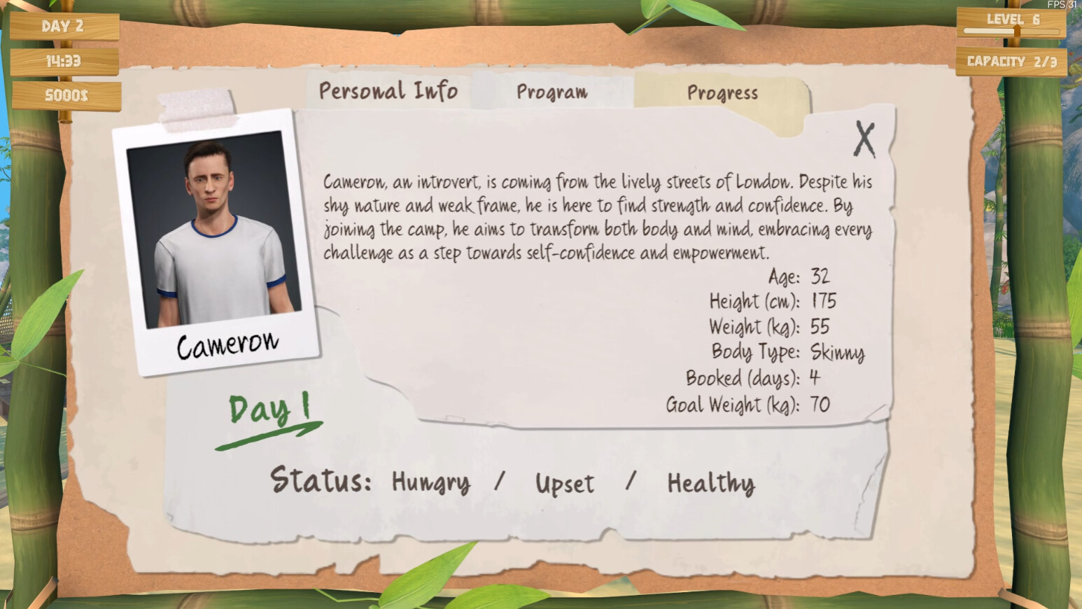 Gym Camp Simulator: Prologue screenshot 4