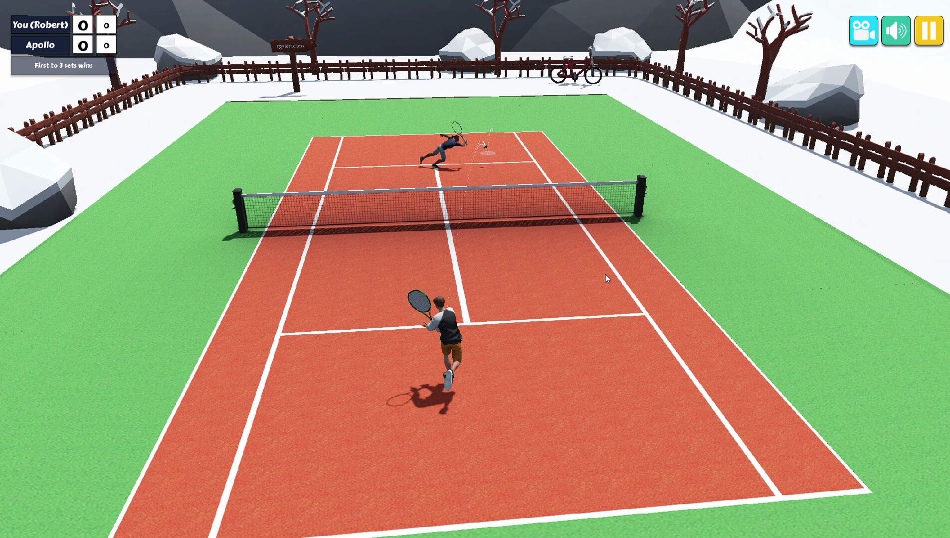 Toonie Tennis screenshot #2