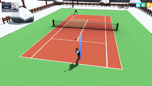 Screenshot z Toonie Tennis